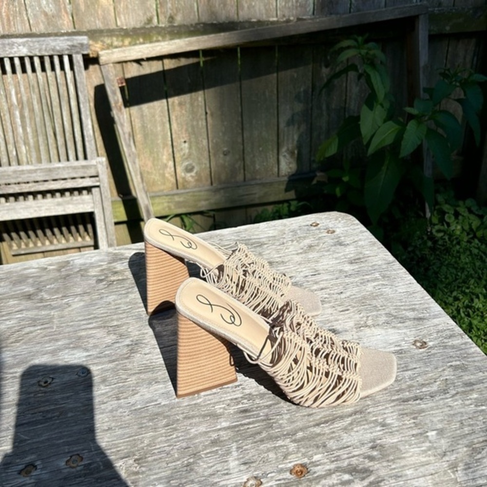SAM‎ EDELMAN Laurette Womens Strappy Open Toe Heels size 10.5